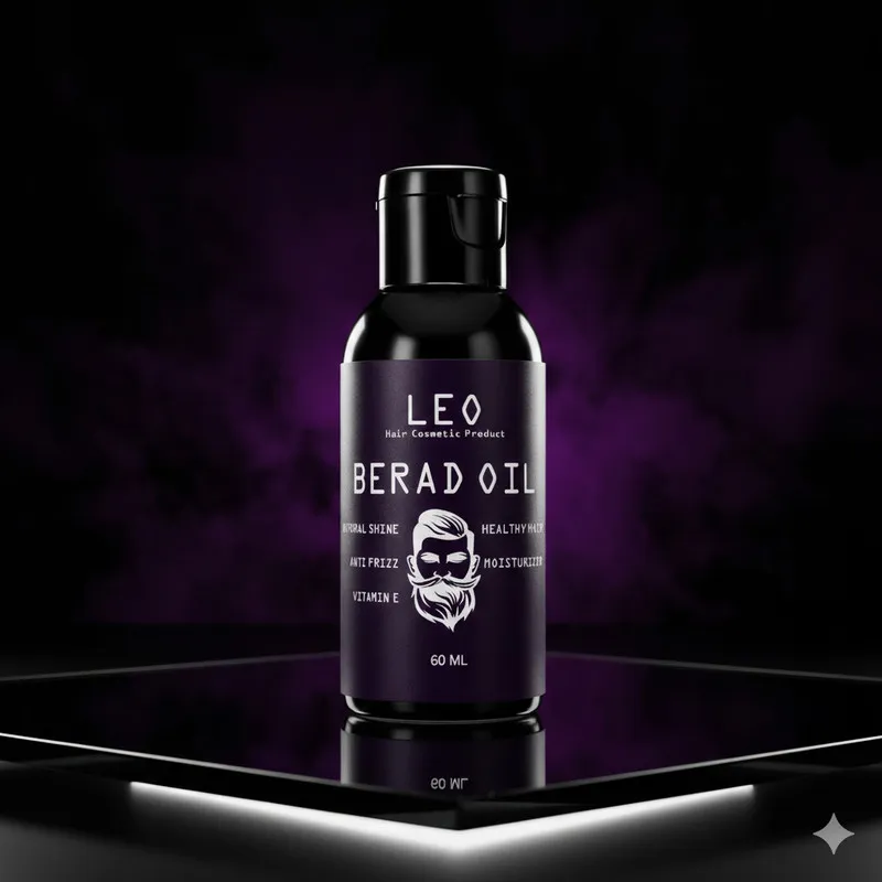 روغن تقویت کننده موی ریش و سبیل لئو مدل 001 مناسب برای مو ریش و سبیل حجم 60 میلی لیتر - تصویر 3