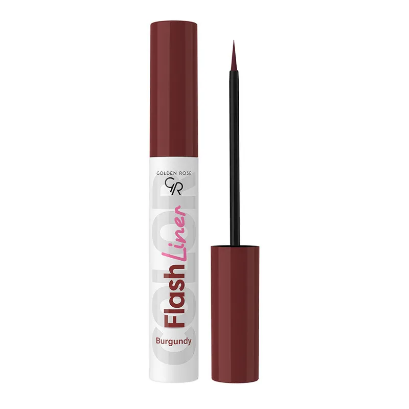 خط چشم مویی گلدن رز مدل Burgundy شماره 110 رنگ زرشکی - تصویر 2