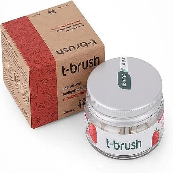 قرص خمیردندان ضدعفونیکننده دهان تیبراش مدل Strawberry با طعم توتفرنگی وزن ۱۰۰ گرم بسته ۹۰ عددی - تصویر 2