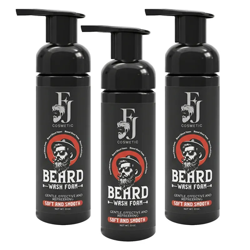 شامپو تقویت کننده ریش و سبیل افجه مدل BEARD-WA مناسب برای انواع مو حجم 150 میلی لیتر مجموعه 3 عددی