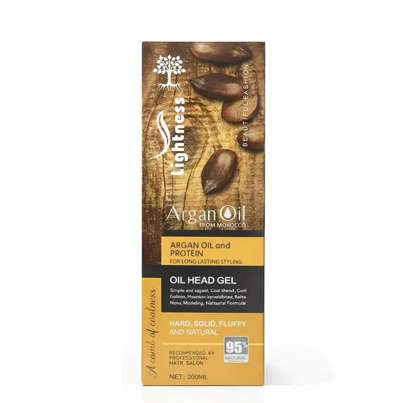 ژل حالت‌دهنده مو لایتنس مدل َArgan حجم 200 میلی‌لیتر - تصویر 2
