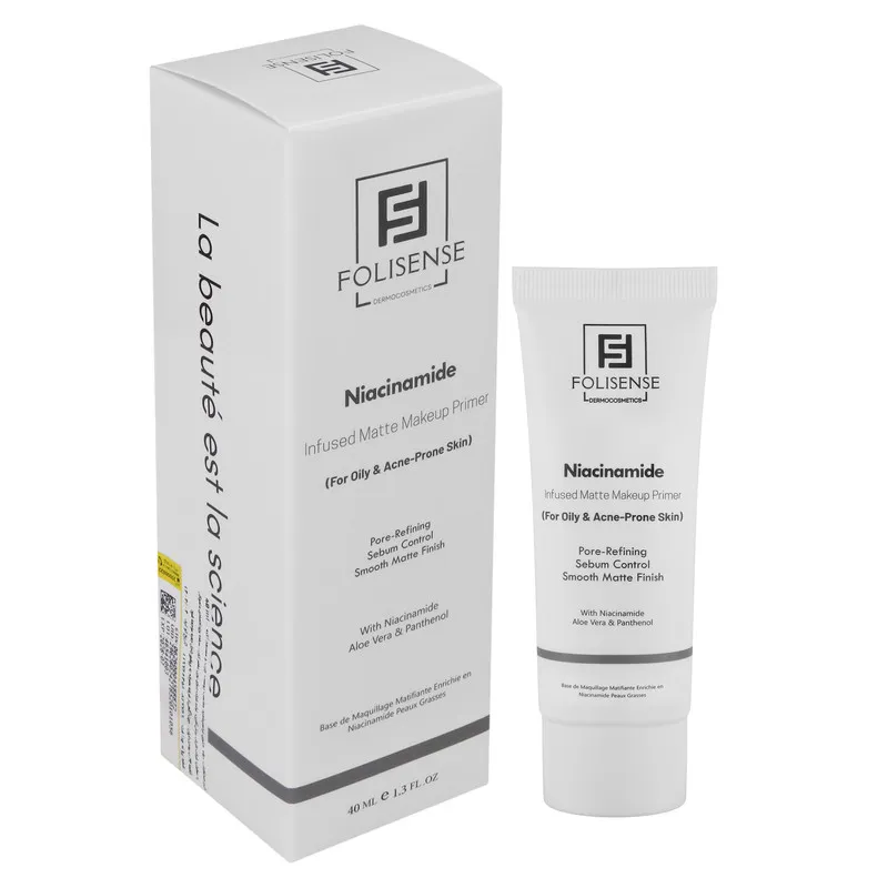 پرایمر صورت فولیسنس مدل niacinamide مناسب برای انواع پوست حجم 40 میلی‌لیتر - تصویر 2