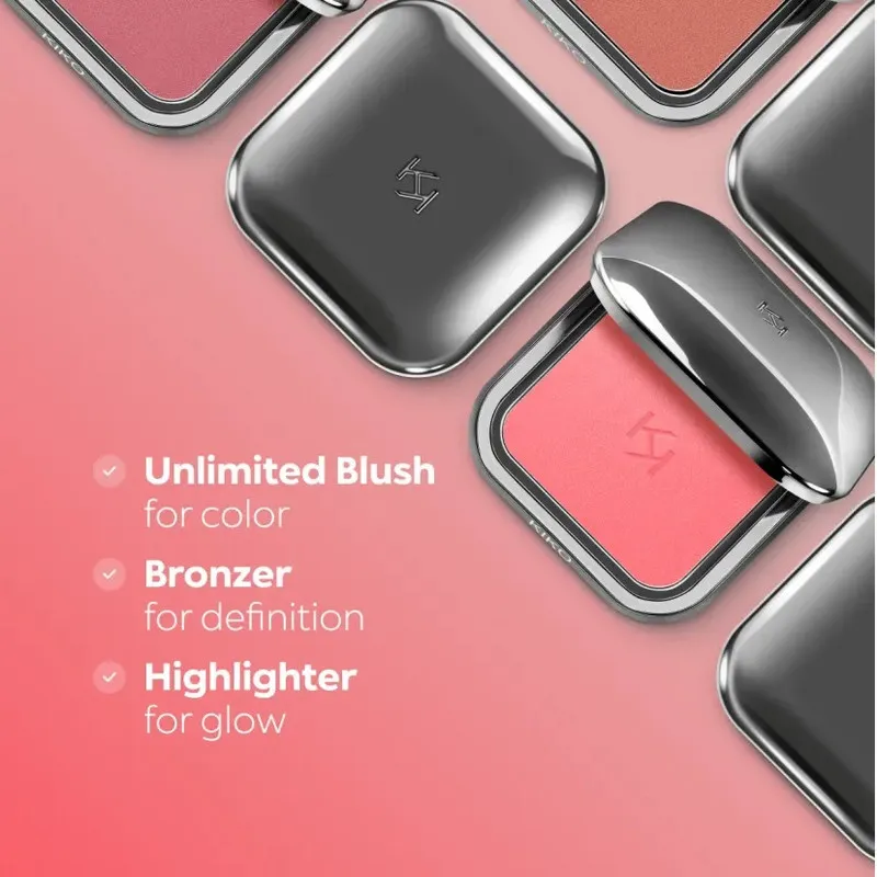رژ گونه مات کیکو میلانو مدل Unlimited شماره 6 - تصویر 4