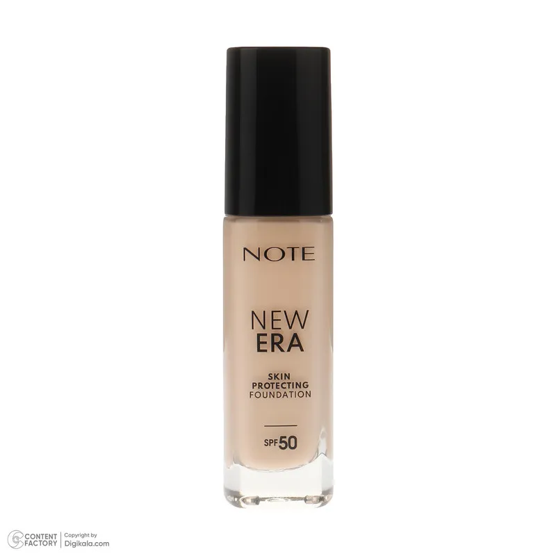 کرم پودر مایع SPF 50 نوت مدل NEW ERA شماره 110 مناسب برای انواع پوست حجم 30 میلیلیتر - تصویر 4