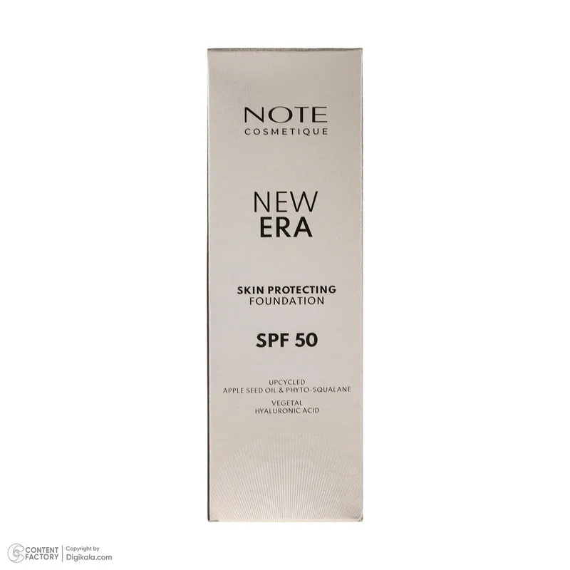 کرم پودر مایع SPF 50 نوت مدل NEW ERA شماره 140 مناسب برای انواع پوست حجم 30 میلی‌لیتر - تصویر 3