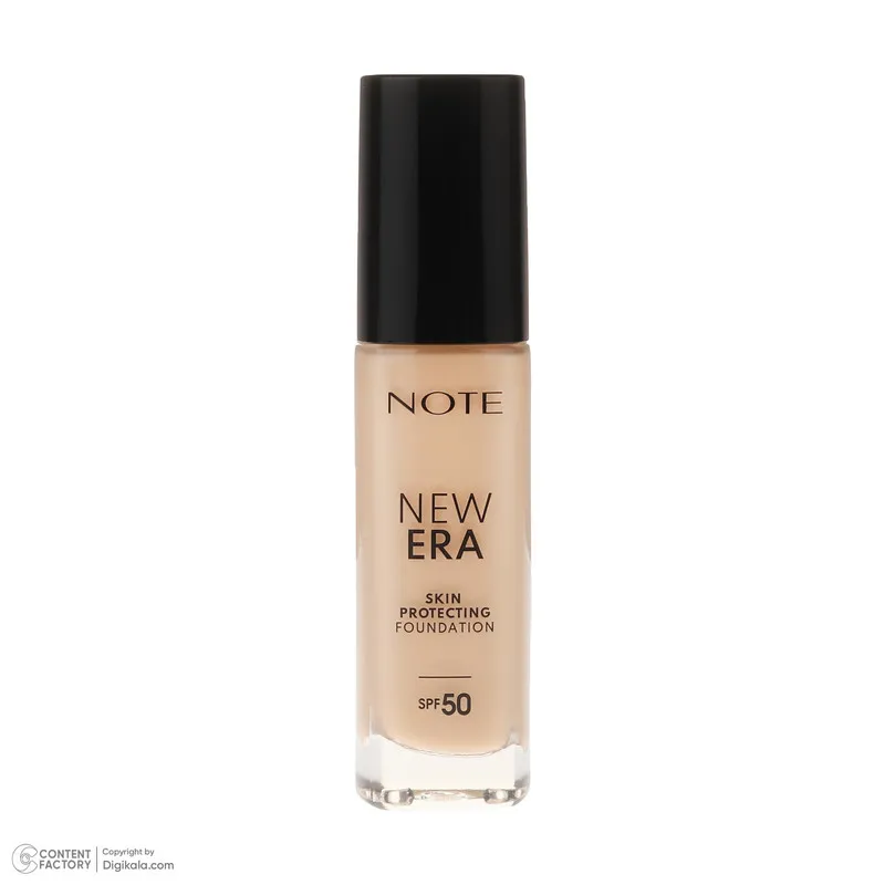 کرم پودر مایع SPF 50 نوت مدل NEW ERA شماره 130 مناسب برای انواع پوست حجم 30 میلی‌لیتر - تصویر 4
