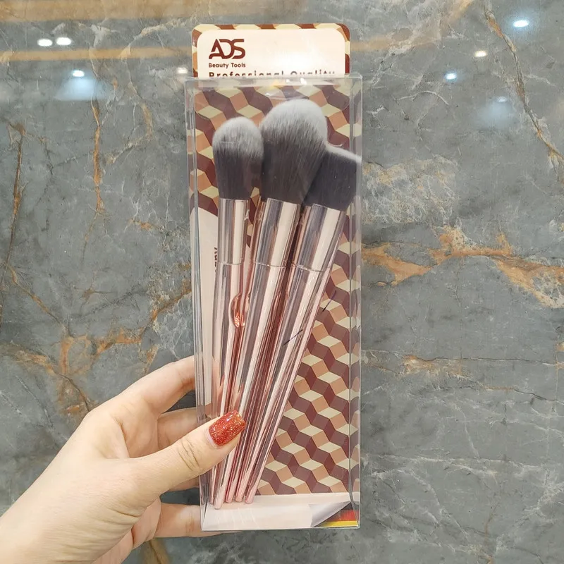 ست براش آرایشی ای دی اس  مدل COMPLETE SILK بسته 6 عددی - تصویر 2