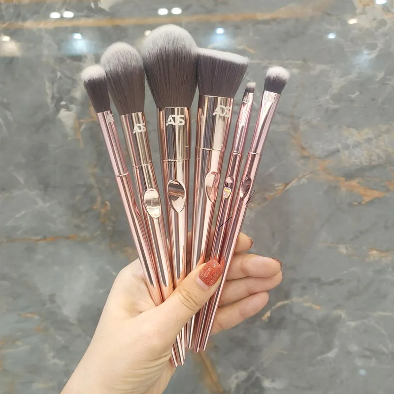 ست براش آرایشی ای دی اس  مدل COMPLETE SILK بسته 6 عددی - تصویر 3