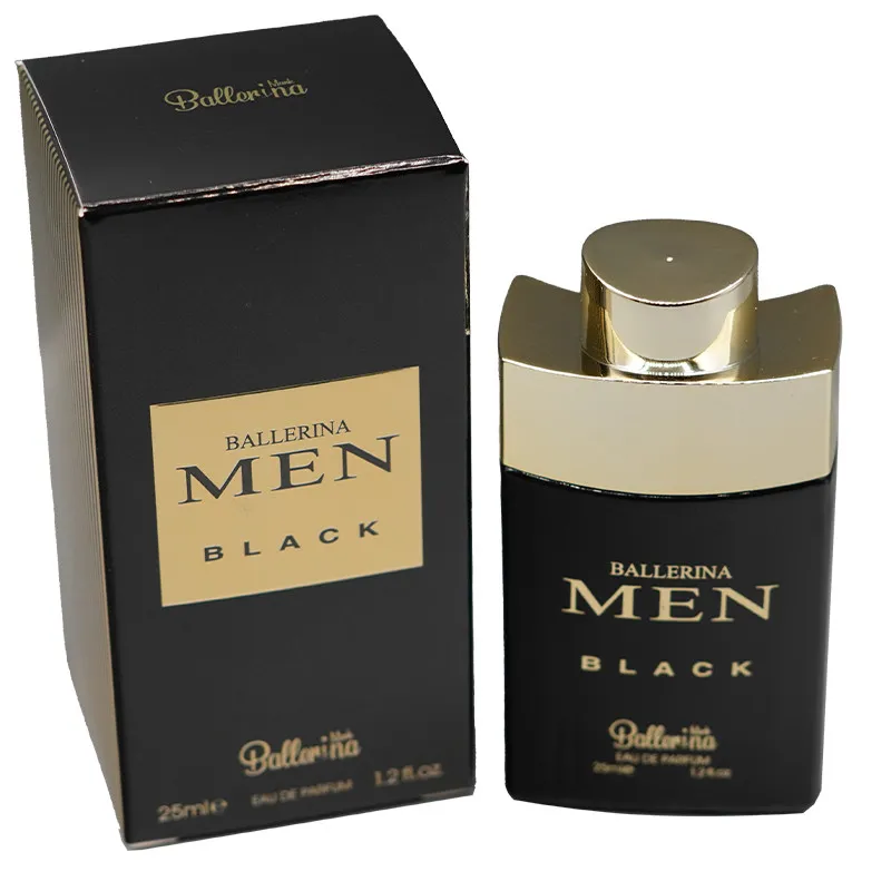 عطر جیبی مردانه بالرینا مدل MEN BLACK با رایحه گرم حجم 25 میلیلیتر - تصویر 4