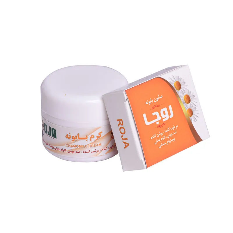 کرم مرطوب کننده روجا مدل بابونه حجم 70 میلی لیتر همراه با صابون 20 گرم - تصویر 2