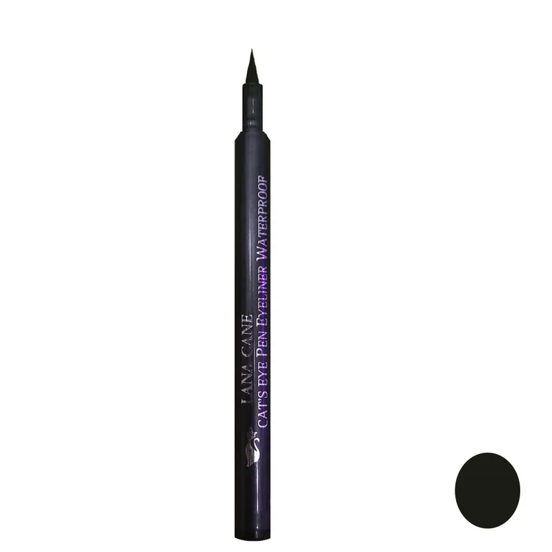 خط چشم ماژیکی لاناکین مدل Waterproof رنگ مشکی - تصویر 2