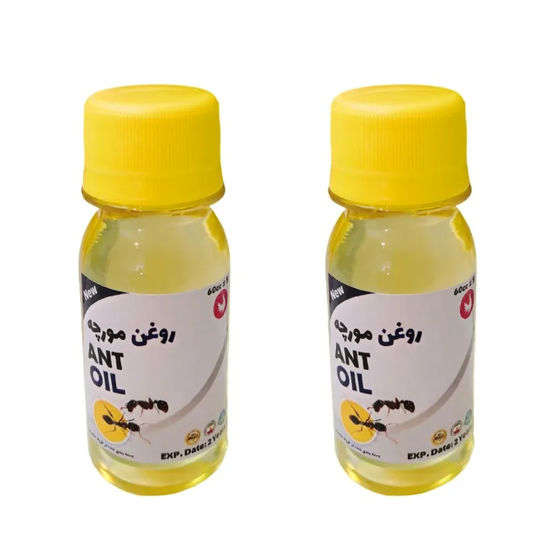 روغن مورچه پامکا مدل پایه حجم 60 میلی لیتر مجموعه 2 عددی