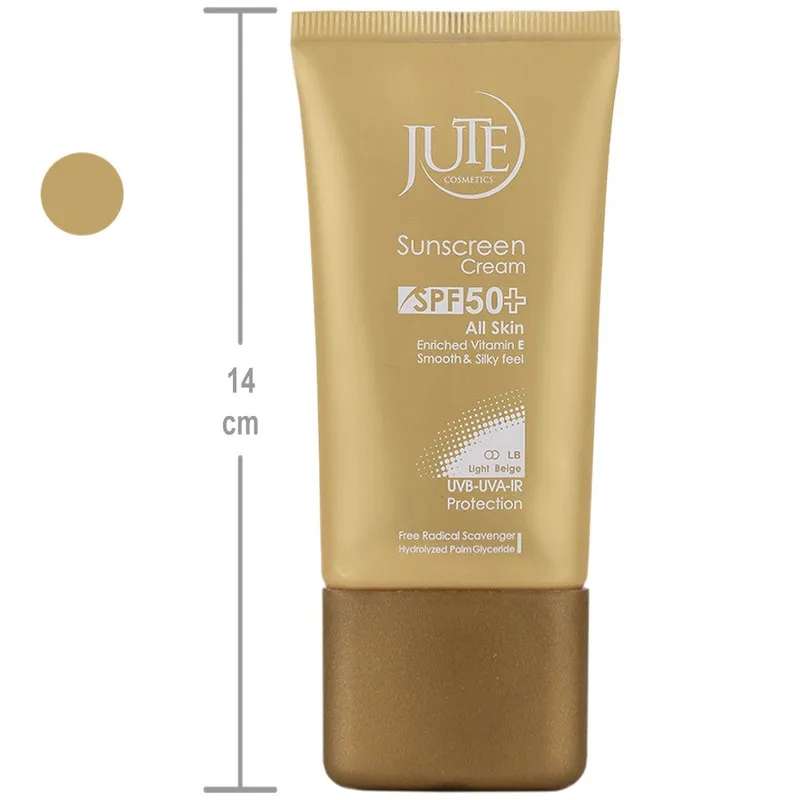 کرم ضدآفتاب رنگی صورت ژوت SPF 50 مدل 1986 ضد آب، محافظتکننده در برابر اشعههای UVA و UVB ماسب برای انوع پوست حجم 40 میلی لیتر - تصویر 4