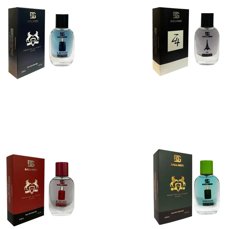 ادو پرفیوم مردانه گالاردو مدل لیتون و هالتان و کالان و Z4 با رایحه معتدل حجم 50 میلی لیتر بسته 4 عددی - تصویر 6