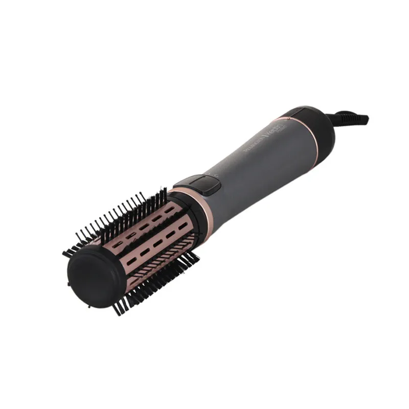 سشوار برسدار چرخشی 1000 وات رمینگتون مدل AS8810، موتور DC، وزن 800 گرم، المنت سرامیک، دارای سری متمرکزکننده باریک با ویژگی صافکنندگی، با قابلیت باد سرد، سیم گردان - تصویر 2
