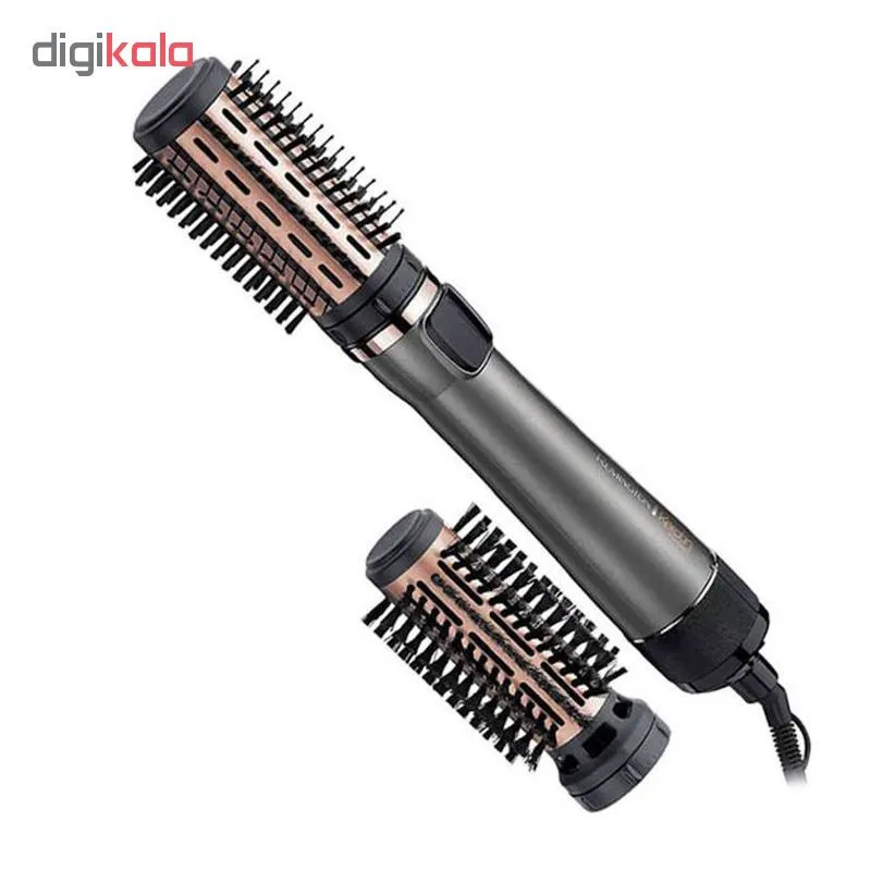 سشوار برسدار چرخشی 1000 وات رمینگتون مدل AS8810، موتور DC، وزن 800 گرم، المنت سرامیک، دارای سری متمرکزکننده باریک با ویژگی صافکنندگی، با قابلیت باد سرد، سیم گردان - تصویر 4