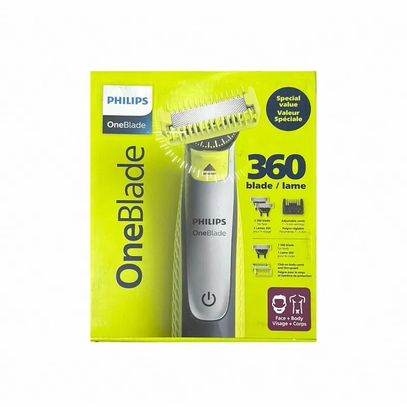 ست ماشین اصلاح موی صورت و بدن شارژی فیلیپس مدل Qp2834/65 - تصویر 5