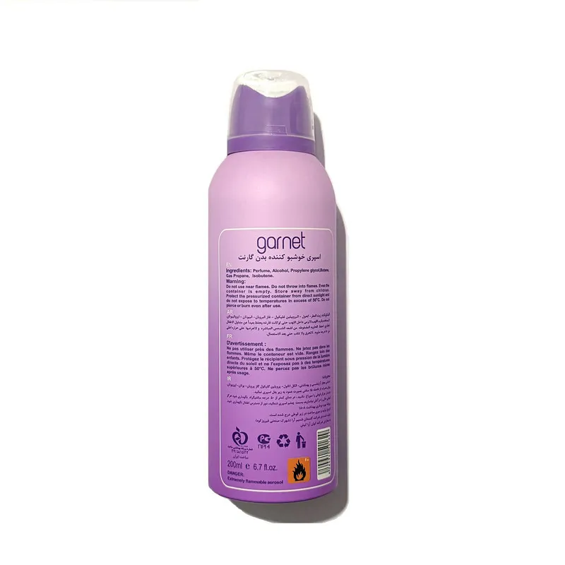 اسپری دئودورانت زنانه گارنت مدل Midnight Rose حجم 200 میلیلیتر - تصویر 2