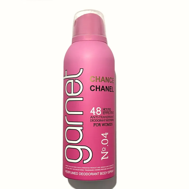 اسپری دئودورانت زنانه گارنت مدل Chanel Chance حجم 200 میلی‌لیتر - تصویر 2