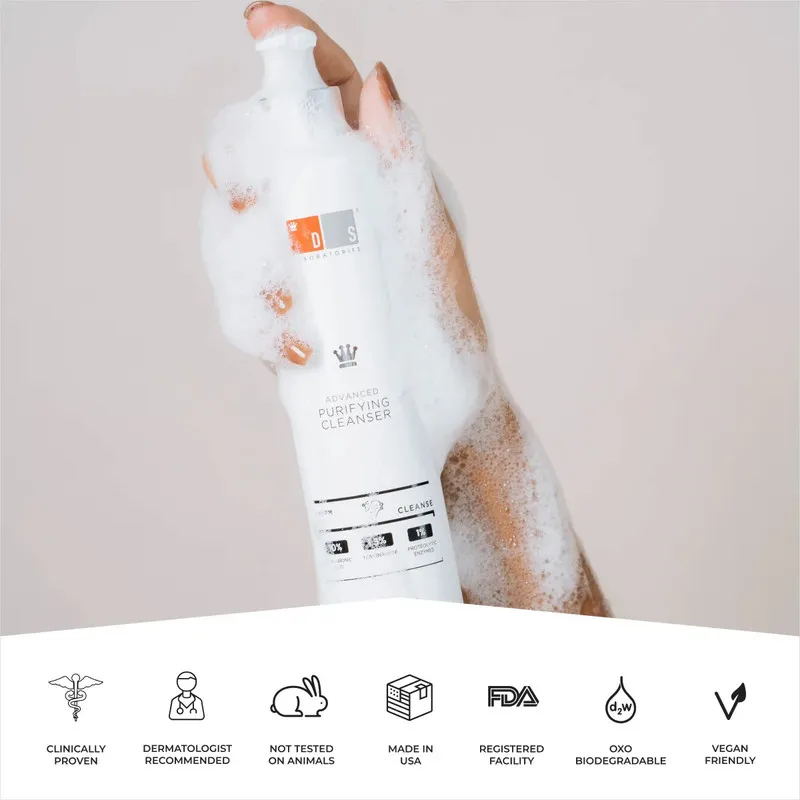 ژل شست‌وشوی صورت دی اس لابراتوریس مدل PURIFYING مناسب برای پوست انواع پوست حجم 200 میلی‌لیتر - تصویر 5
