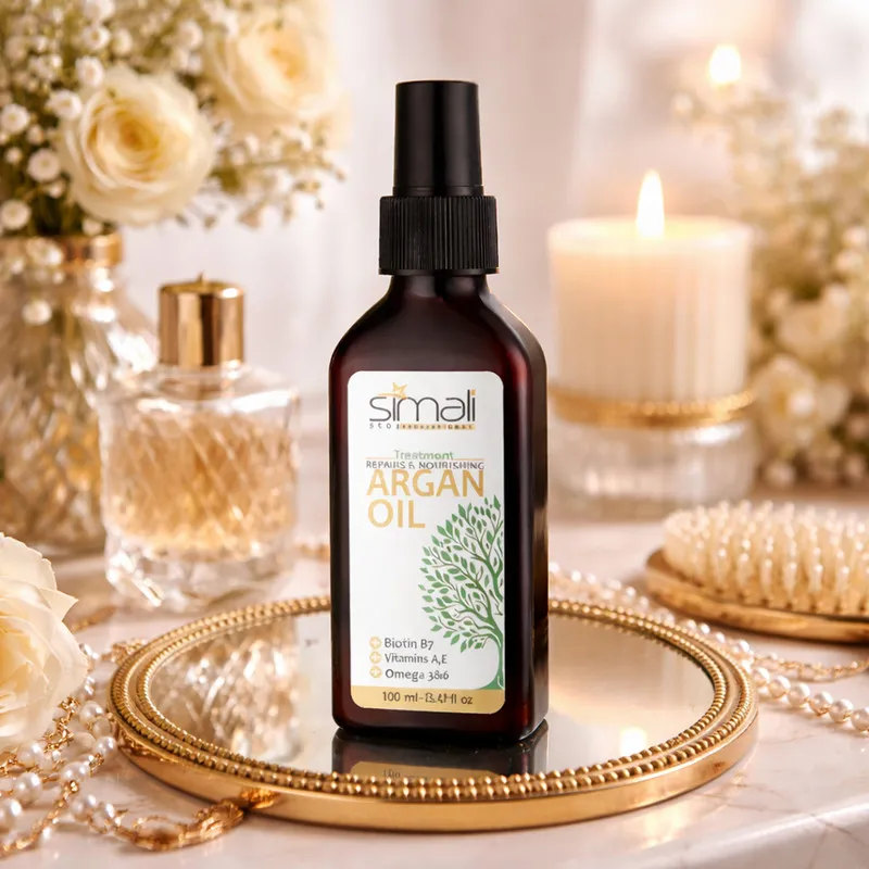 روغن آرگان ترمیم کننده سیمالی استار مدل Anti Frizz مناسب برای موهای خشک و آسیب دیده حجم 100 میلی لیتر - تصویر 3