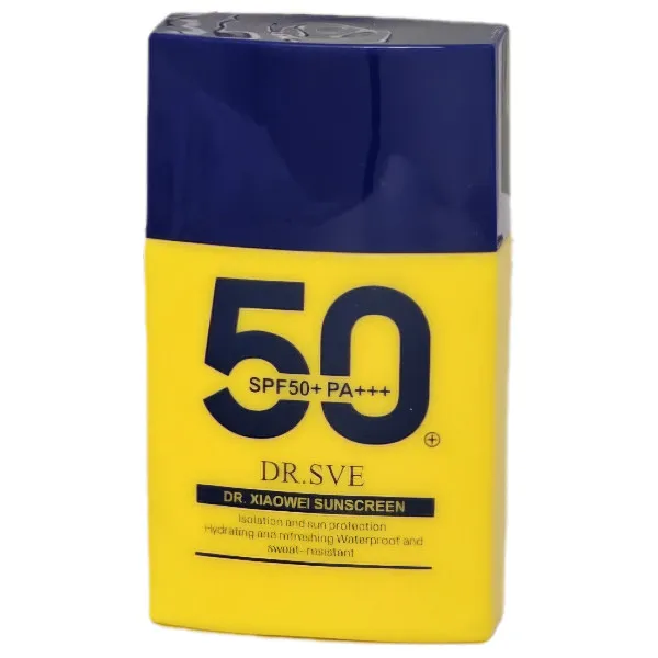 کرم ضد آفتاب بی‌رنگ دکتر اس وی ایSPF 50 مدل Hydrating ‌محافظ UVA ،UVB و PA+++،مناسب برای انواع پوست‌ حجم 50 میلی‌لیتر