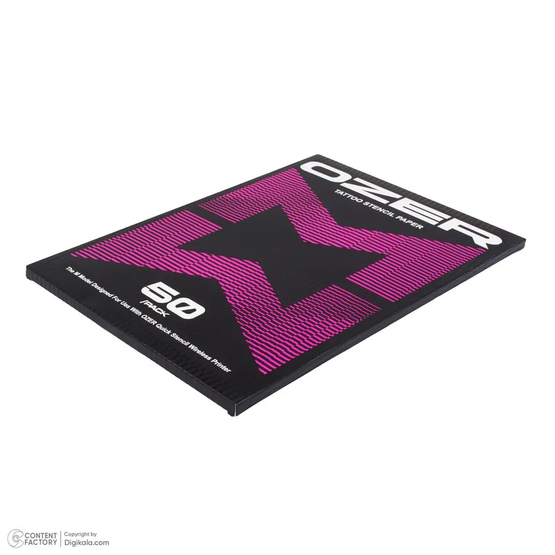 کاغذ انتقال طرح تتو اوزر مدل Stencil بسته 50 عددی - تصویر 2