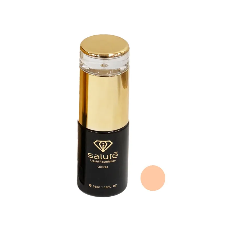کرم پودر مایع SPF25 سالوته پرو مدل OIL FREE شماره 510 مناسب برای انواع پوست حجم 35 میلیلیتر