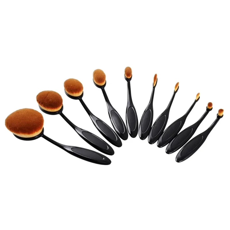 ست براش آرایشی مدل multipurpose مجموعه ۱۰ عددی - تصویر 2