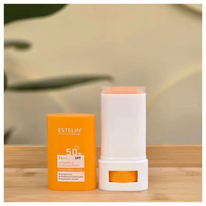کرم ضد افتاب بیرنگ استیکی صورت استیلن SPF 50 مدل ویتامین C محافظ در برابر UVA و UVB مناسب برای انواع پوست حجم 55 میلی لیتر - تصویر 2