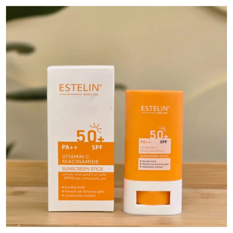 کرم ضد افتاب بیرنگ استیکی صورت استیلن SPF 50 مدل ویتامین C محافظ در برابر UVA و UVB مناسب برای انواع پوست حجم 55 میلی لیتر - تصویر 3