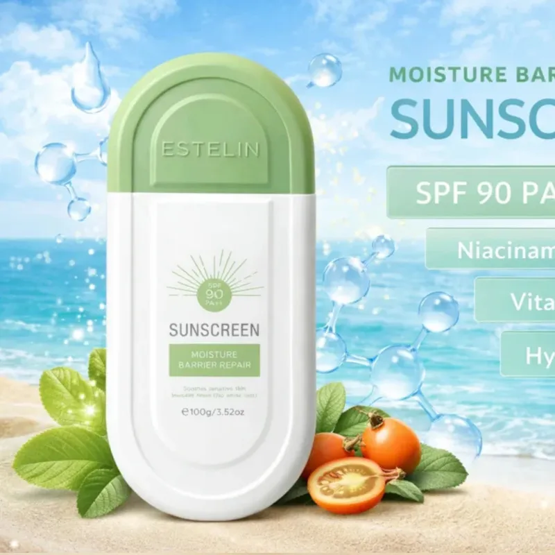 کرم ضد افتاب بی رنگ صورت استیلن SPF 90 مدل MOISTUER محافظ در برابر UVA و UVB مناسب برای انواع پوست؛ مختلط؛ حساس حجم 100 میلی لیتر - تصویر 3