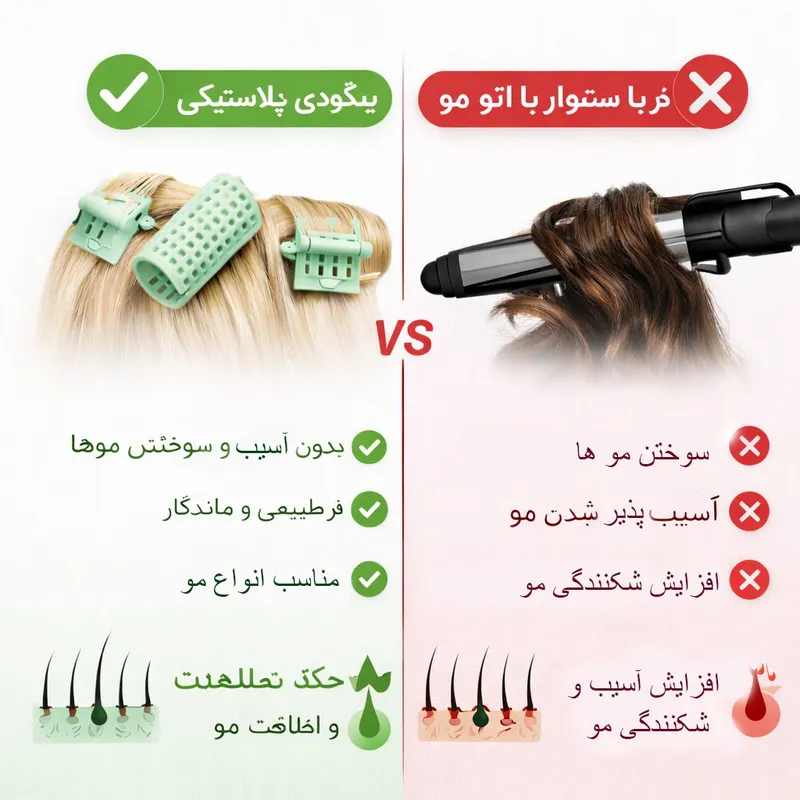 بیگودی مدل پلاستیکی بسته 12 عددی - تصویر 3