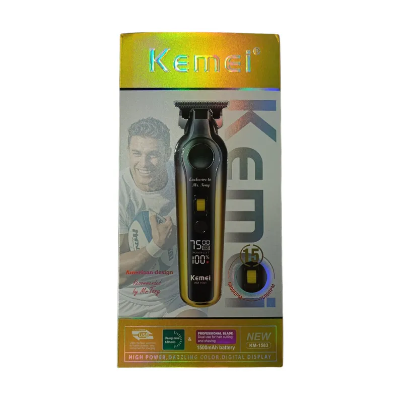 ماشین اصلاح موی سر و صورت شارژی کیمی مدل km-1583 - تصویر 3