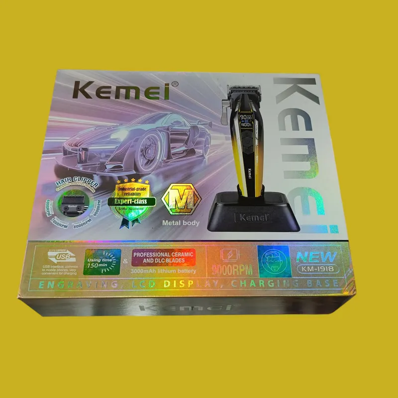 ماشین اصلاح موی سر و صورت شارژی کیمی مدل km-1918 - تصویر 5