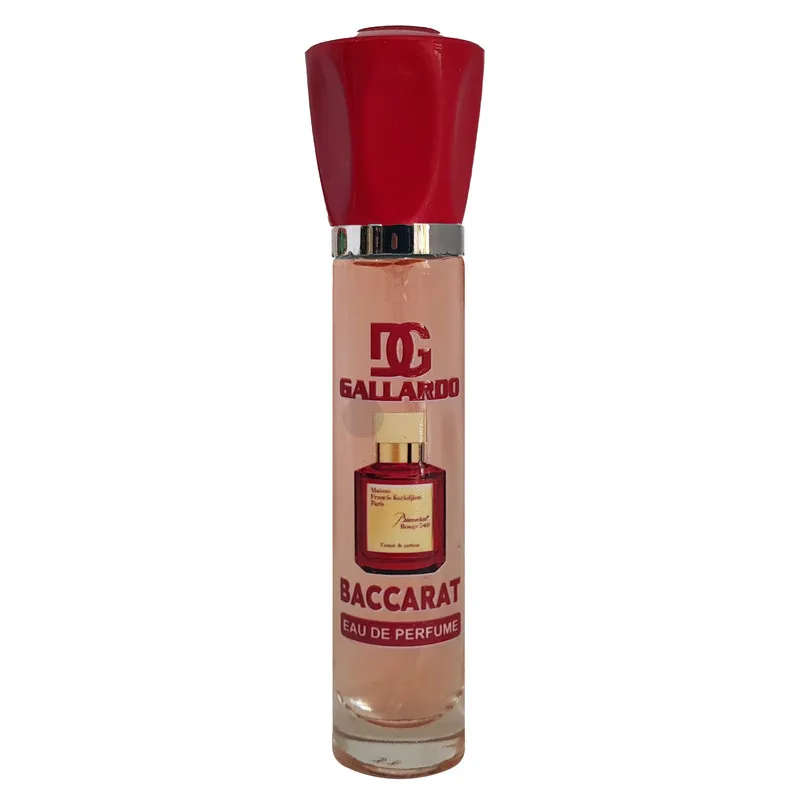 عطر جیبی زنانه گالاردو مدل باکارات رژ با رایحه گرم حجم 22 میلی‌لیتر