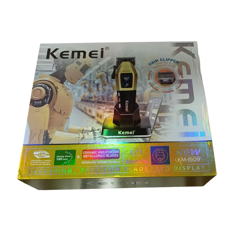 ماشین اصلاح موی سر و صورت شارژی کیمی مدل km-1509 - تصویر 4