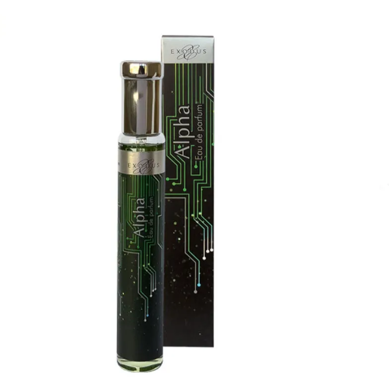 عطر جیبی مردانه اکسودوس مدل alpha men با رایحه خنک حجم 30 میلی‌لیتر