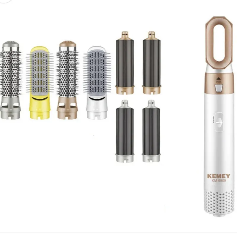 سشوار برس‌دار حالت‌دهنده 3000 وات کیمی مدل km-6909 5in1 - تصویر 6