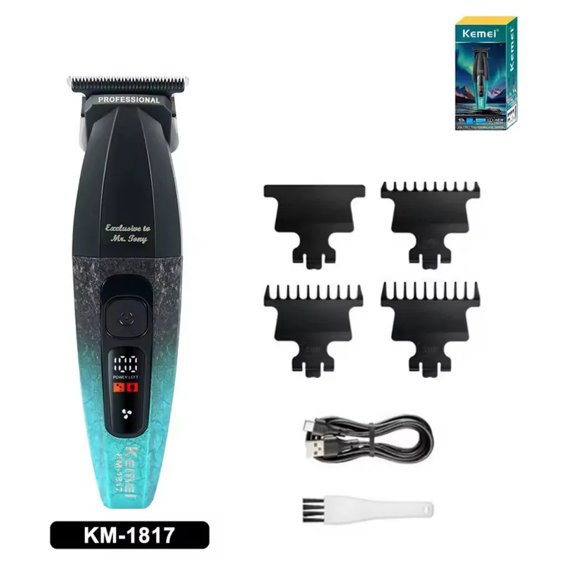 ماشین اصلاح موی سر و صورت شارژی کیمی مدل km-1817 - تصویر 3