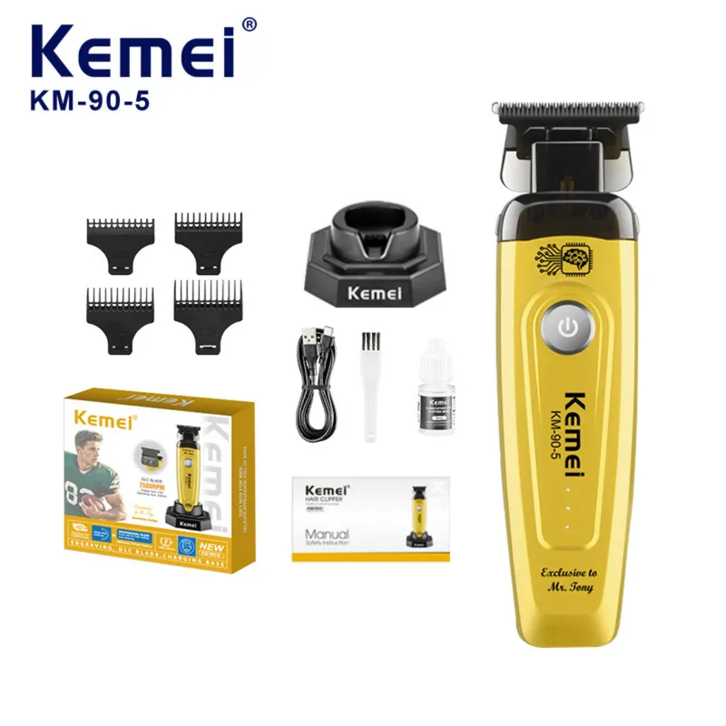 ماشین اصلاح موی سر و صورت شارژی کیمی مدل km-90-5 - تصویر 3