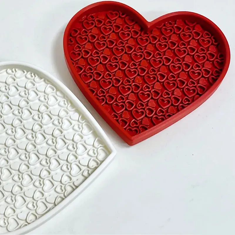 پد شستشوی برس آرایشی مدل Heart کد 5191 - تصویر 2