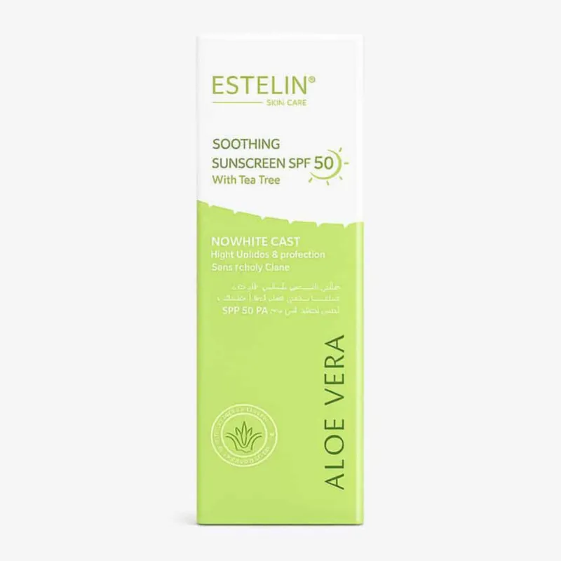 کرم ضد آفتاب بی رنگ صورت و بدن استیلن SPF 50 مدل ALOE VERA محافظ UVA و UVB مناسب برای انواع پوست حجم 60 میلی لیتر - تصویر 3