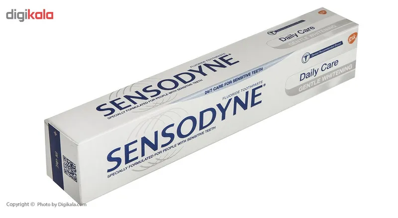 خمیر دندان سنسوداین سری Daily Care مدل Gentle Whitening حجم 75 میلی لیتر - تصویر 4