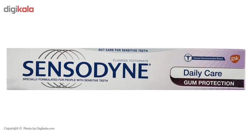 خمیر دندان سنسوداین سری Daily Care مدل Gum Protection حجم 75 میلی لیتر - تصویر 2