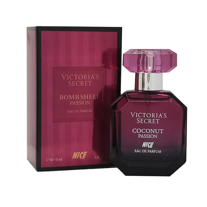 عطر جیبی زنانه نایس پاپت مدل Victoria Secret Coconut Passion با رایحه شیرین حجم 30 میلیلیتر - تصویر 2