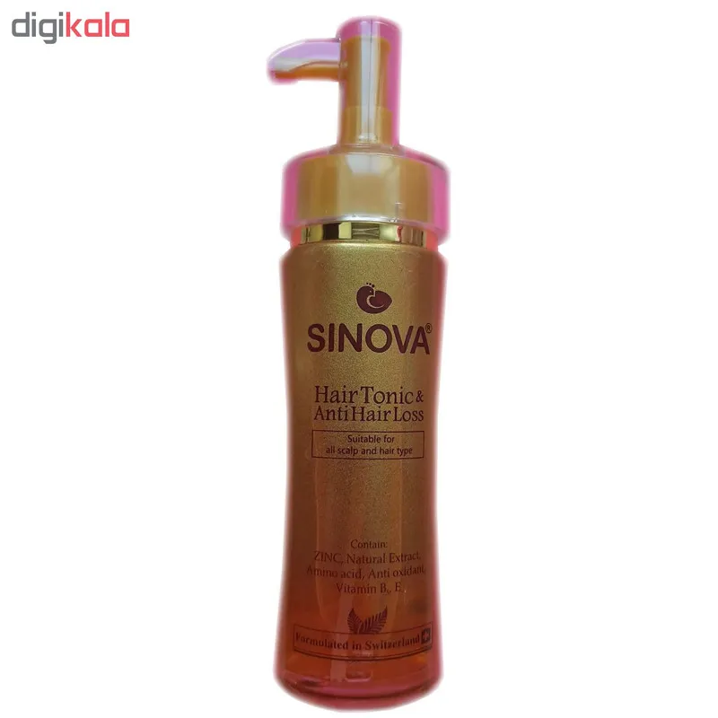 تونیک تقویت کننده مو سینوا مدل Anti Hair Loss حجم 100 میلی لیتر - تصویر 3