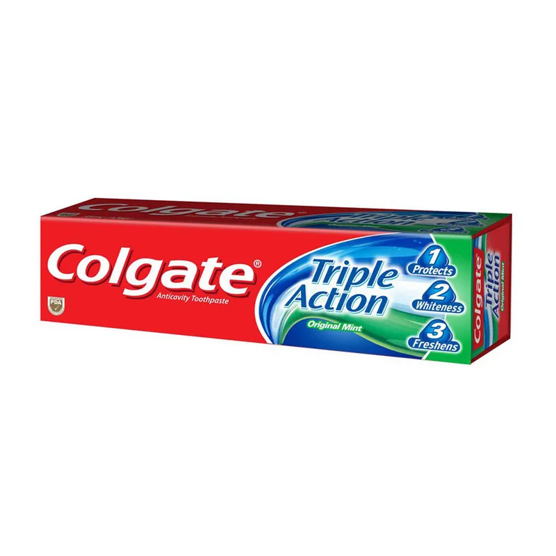 خمیر دندان کولگیت مدل triple حجم 50 میلی لیتر