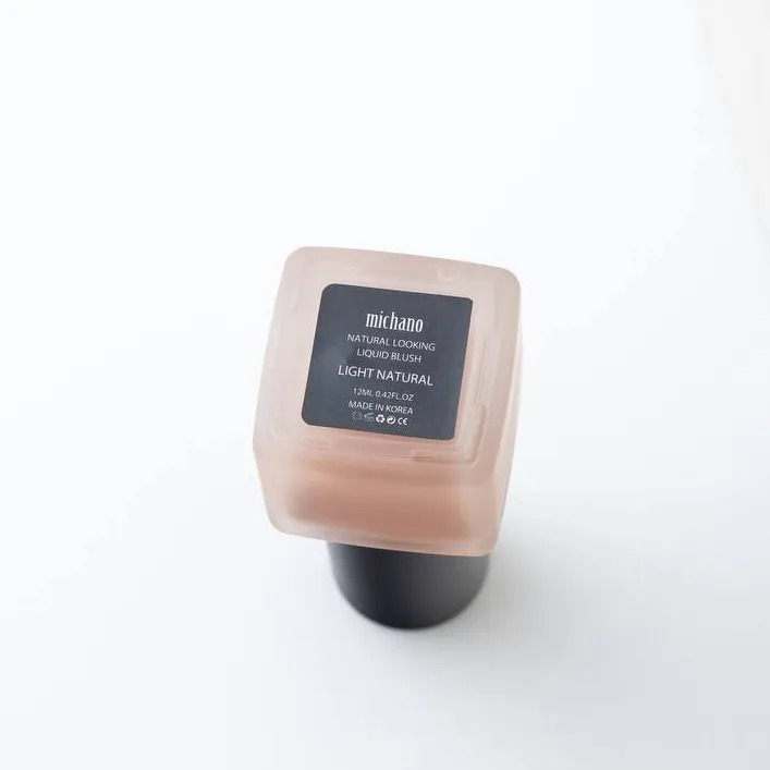 رژگونه مایع براق میچانو مدل Light Natural شماره 1 - تصویر 2