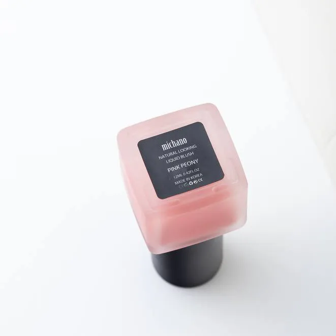 رژگونه مایع براق میچانو مدل Peony شماره 4 - تصویر 2